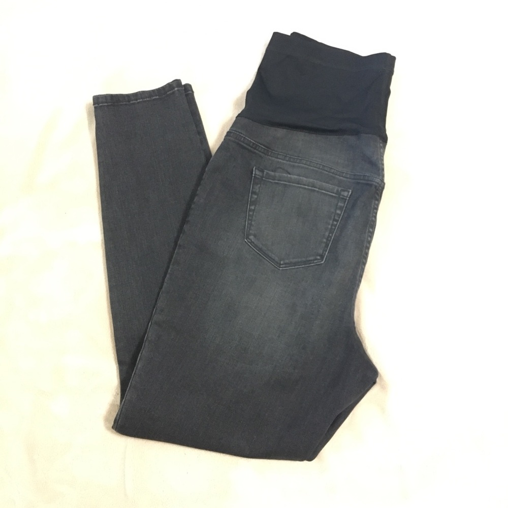 Black maternity jeans